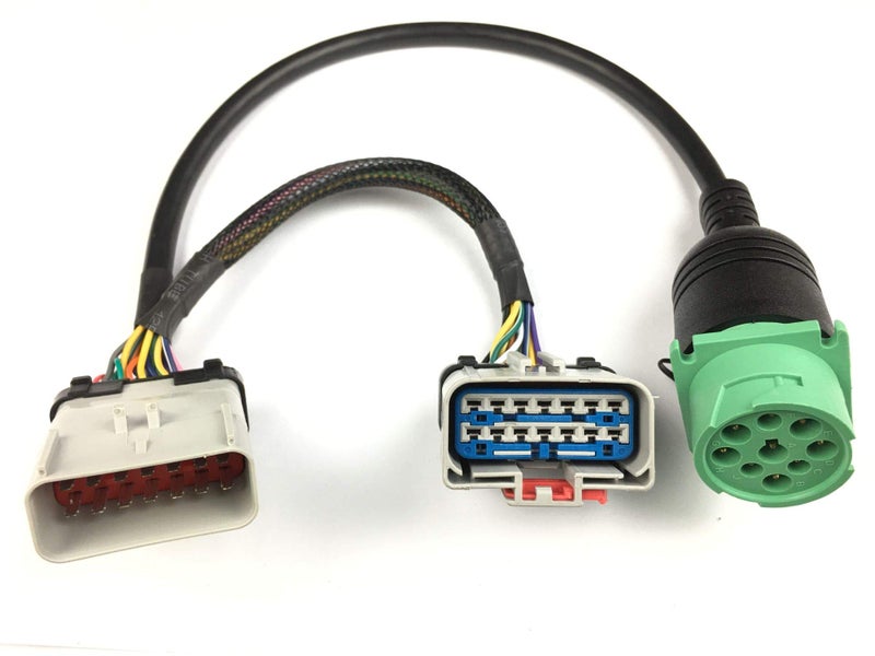 YPP RP1226 Male to Female to J1939 Extension Splitter Y Cable for ELD Device - Image 1